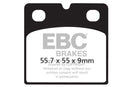 EBC Sintered Brake Pads 2 Pair FA18HH - check fitment table-3