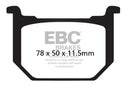 EBC Organic Brake Pads 2 Pair FA51 for select Suzuki models-3
