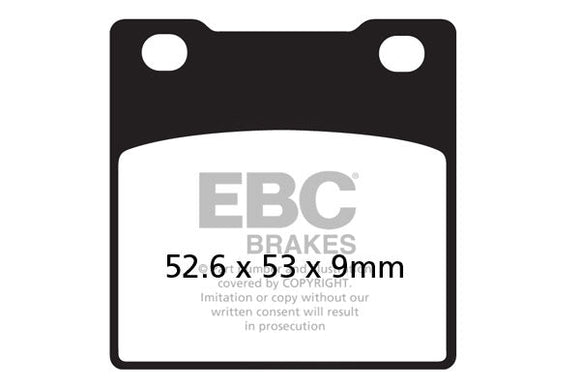 EBC Sintered Brake Pads 2 Pair FA63HH+P809 for select Suzuki models