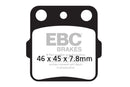 EBC Sintered Brake Pads and Caliper Pad Pins Front for select Honda models-6