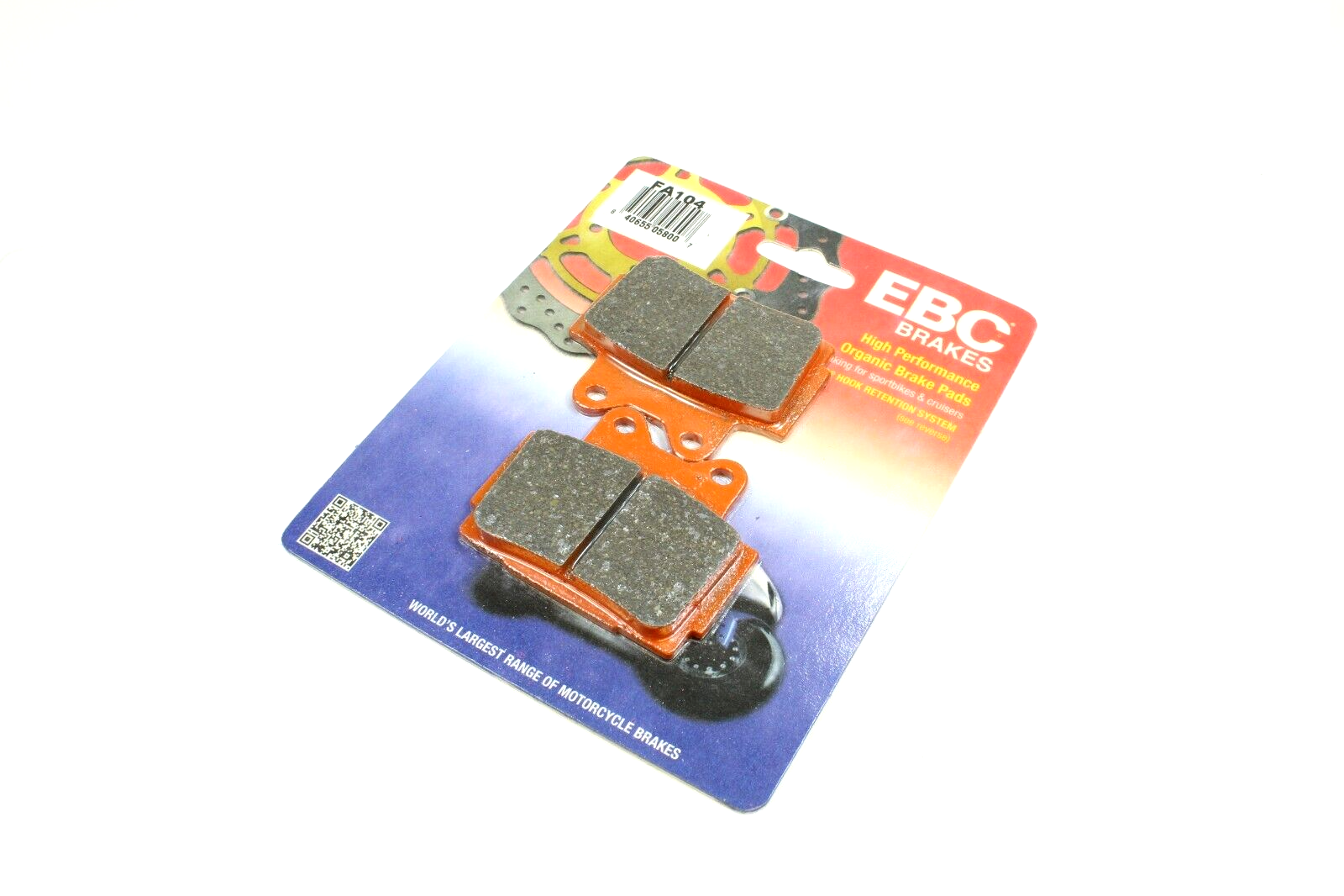 EBC Semi-Sintered Brake V-Pads for 1985 Yamaha RZ500-Rear