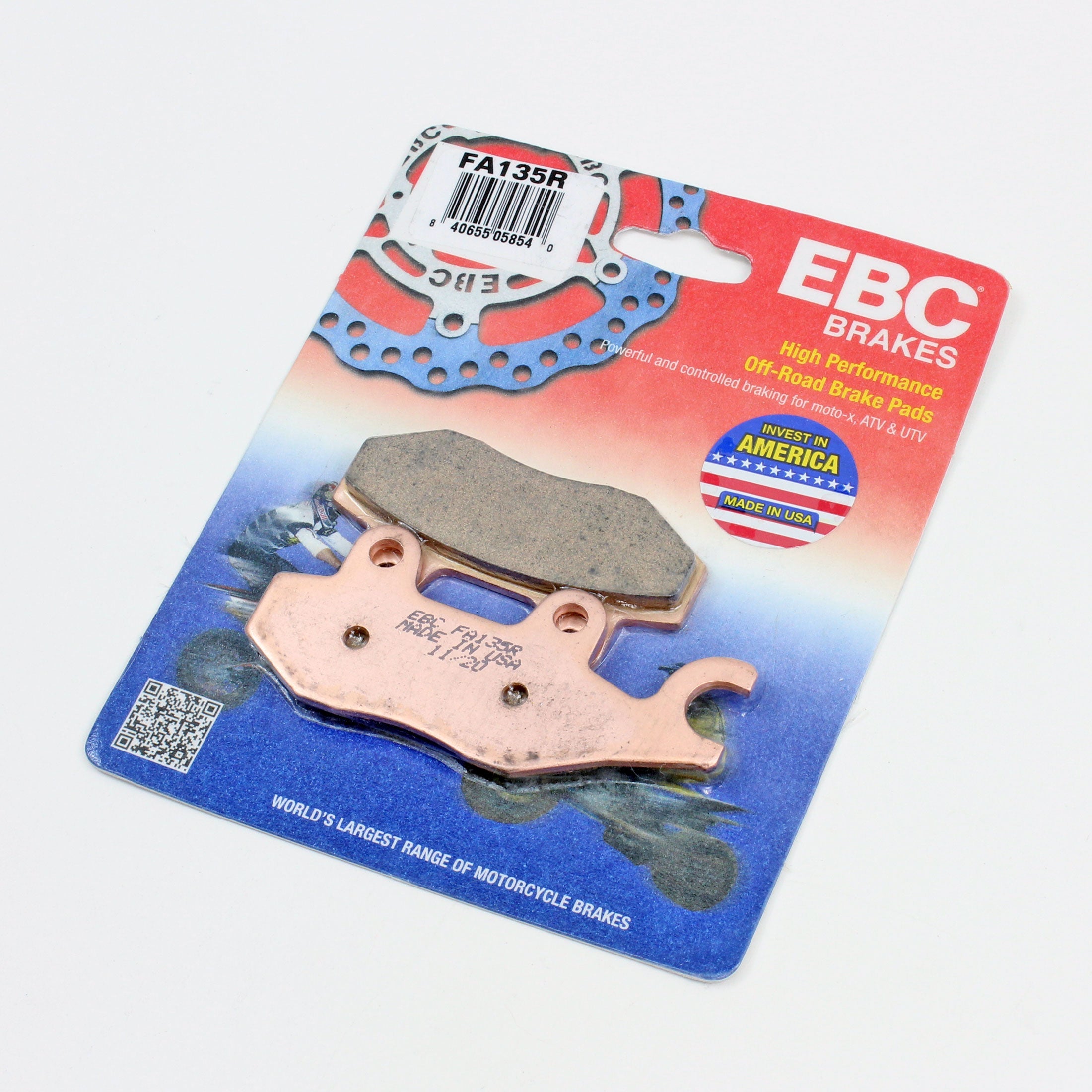 EBC Semi-Sintered R Brake Pads for 2017 Kawasaki Mule PROFXT:KAF820DHF Camo EPS-Front