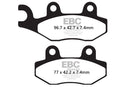 EBC FA185R & FA152R Front Sintered Brake Pad Kit | Can-Am Outlander, Renegade, Defender & Maverick (Left & Right)-4