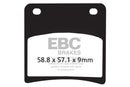 EBC Sintered Brake Pads 2 Pair FA146HH for select Suzuki models-3