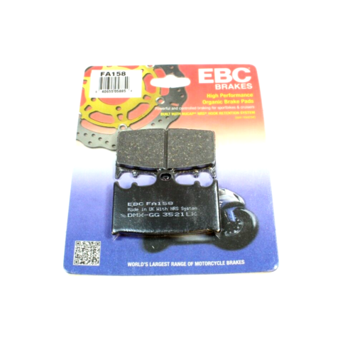 EBC Brake Pads Sintered for 2017-2020 Kawasaki Vulcan 1700:VN1700 Voyager ABS-Front