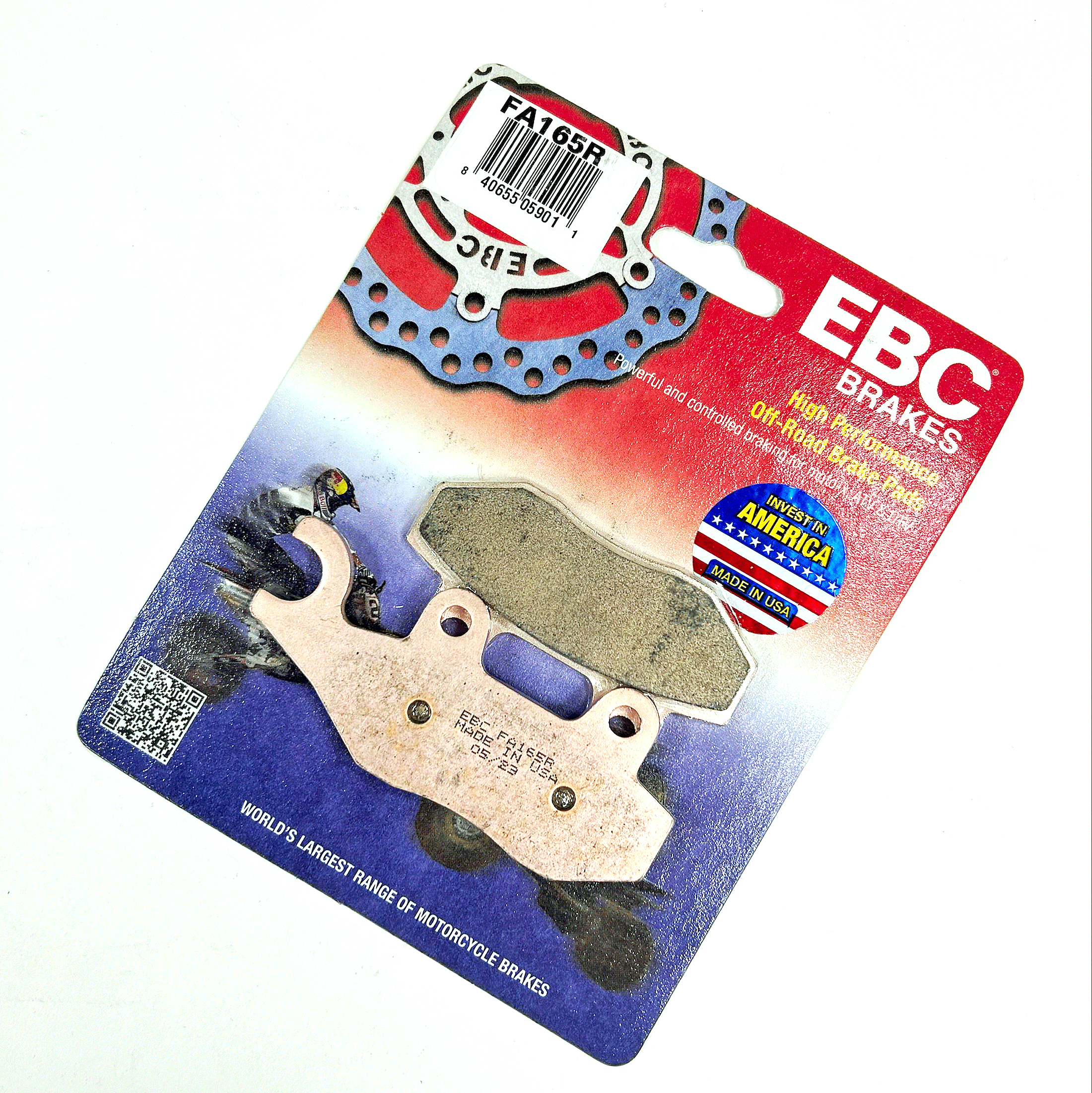 EBC Semi-Sintered R Brake Pads for 2017 Kawasaki Mule PROFXT:KAF820DHF Camo EPS-Front