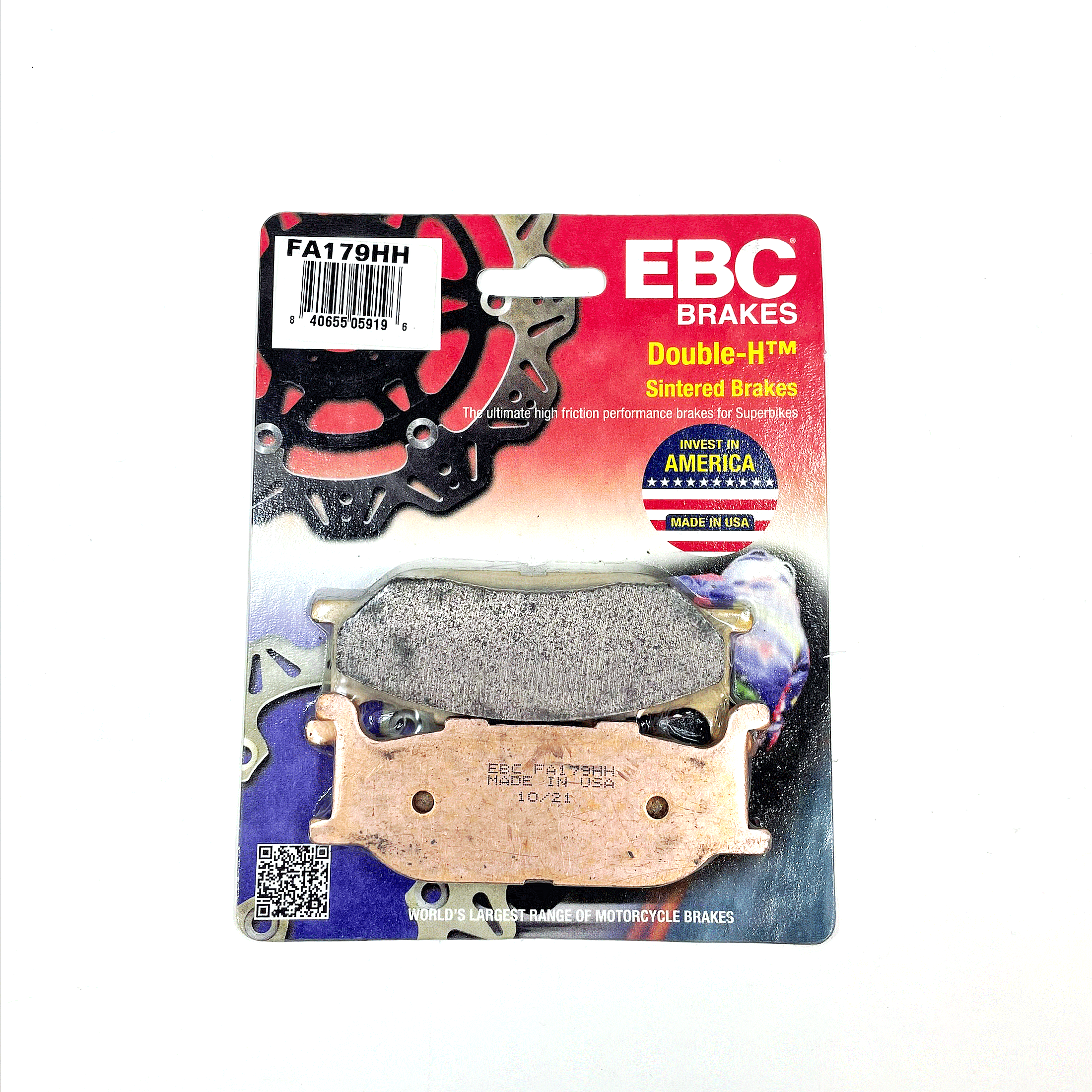 EBC Brake Pads Sintered for 2015-2021 Yamaha Bolt: XVS950 C Spec- Front