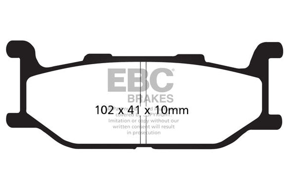 EBC Brakes Sintered Brake Pad FA179HH for select Yamaha models