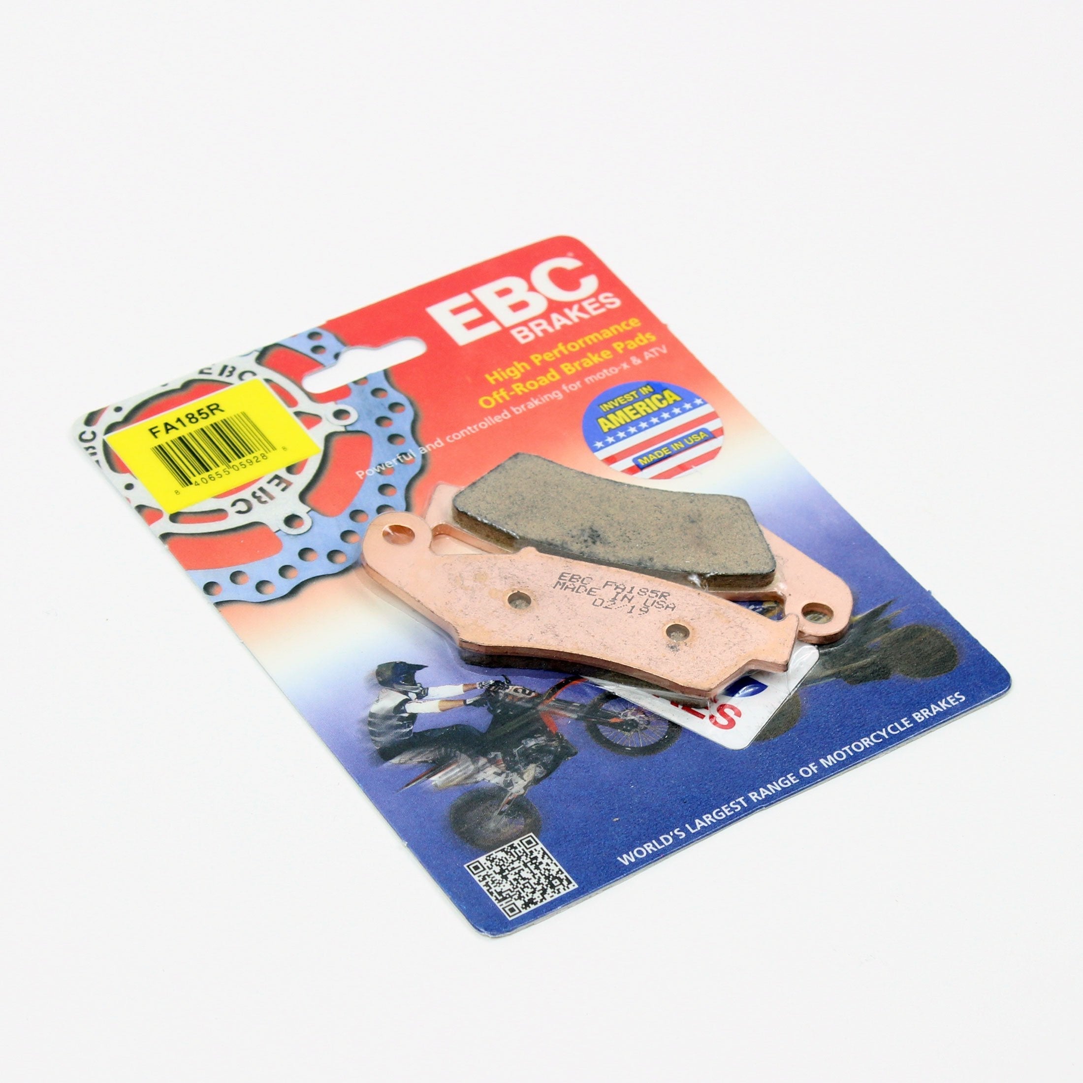 EBC Semi-Sintered R Brake Pads for 2020-2022 Suzuki RMZ450-Rear