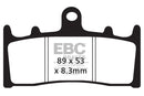 EBC Brake Pads HH Sintered 2 Pairs +Pins for 2001-2002 Suzuki GSX-R 1000 Front-3