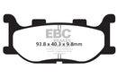 EBC Organic Brake Pads 2 Pair FA199 for select Yamaha Road models-3