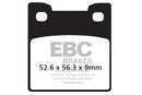 EBC Brakes Organic Brake Pad FA222-3