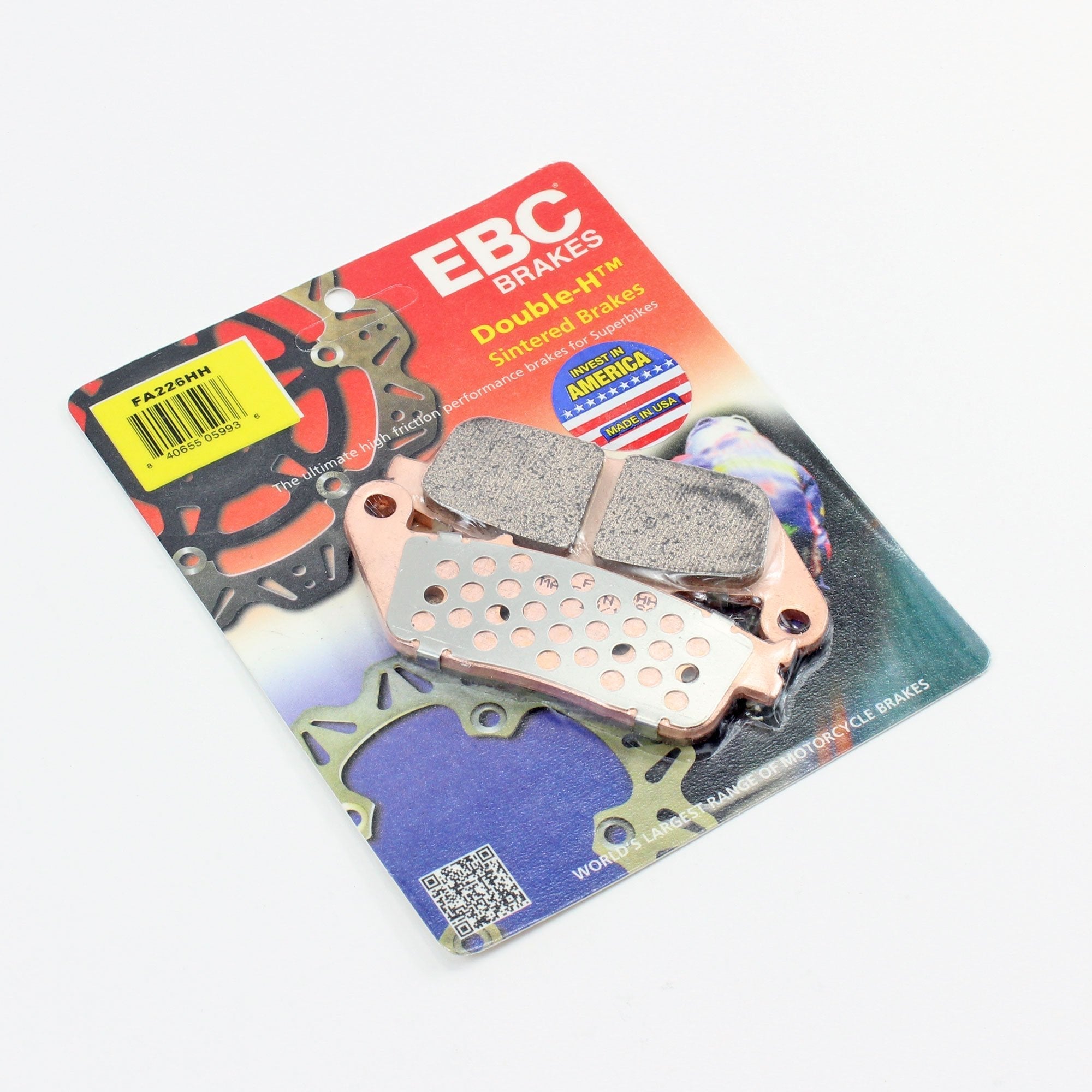 EBC Brake Pads Sintered for 2017-2021 Kawasaki Ninja 650:EX650 ABS-Front