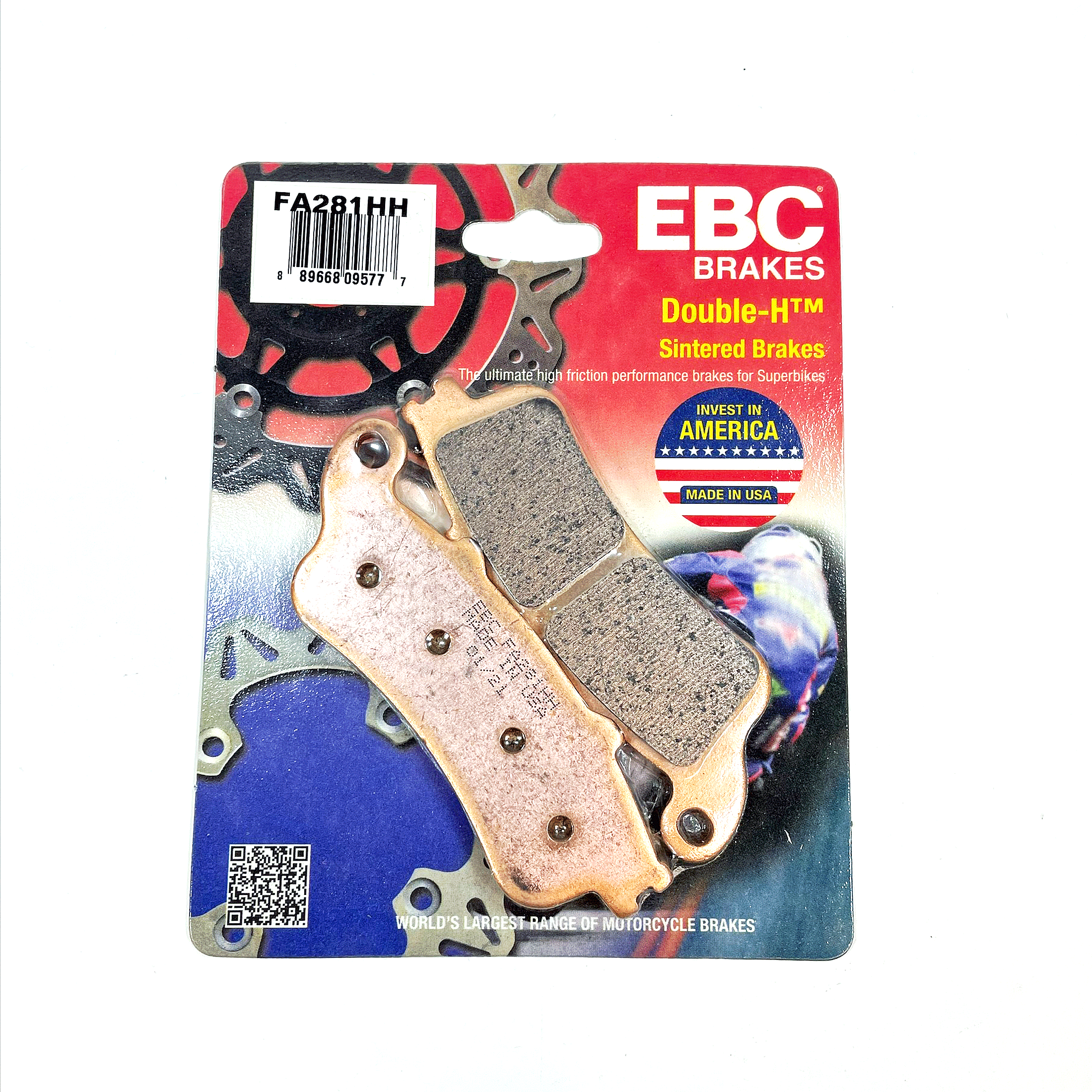 EBC Brake Pads Sintered for 2018-2021 Kawasaki EN 650 Vulcan S (ABS) SE- Front