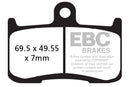 EBC Sintered Brake Pads and Caliper Pad Pins Front for select Kawasaki models-10