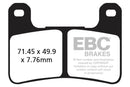 EBC Sintered Brake Pads 2 Pr FA379HH with Pins for 2014-15 Suzuki DL1000 Front-5