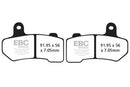 EBC Sintered Brake Pads and Caliper Pins Front for select Harley-Davidson models-6