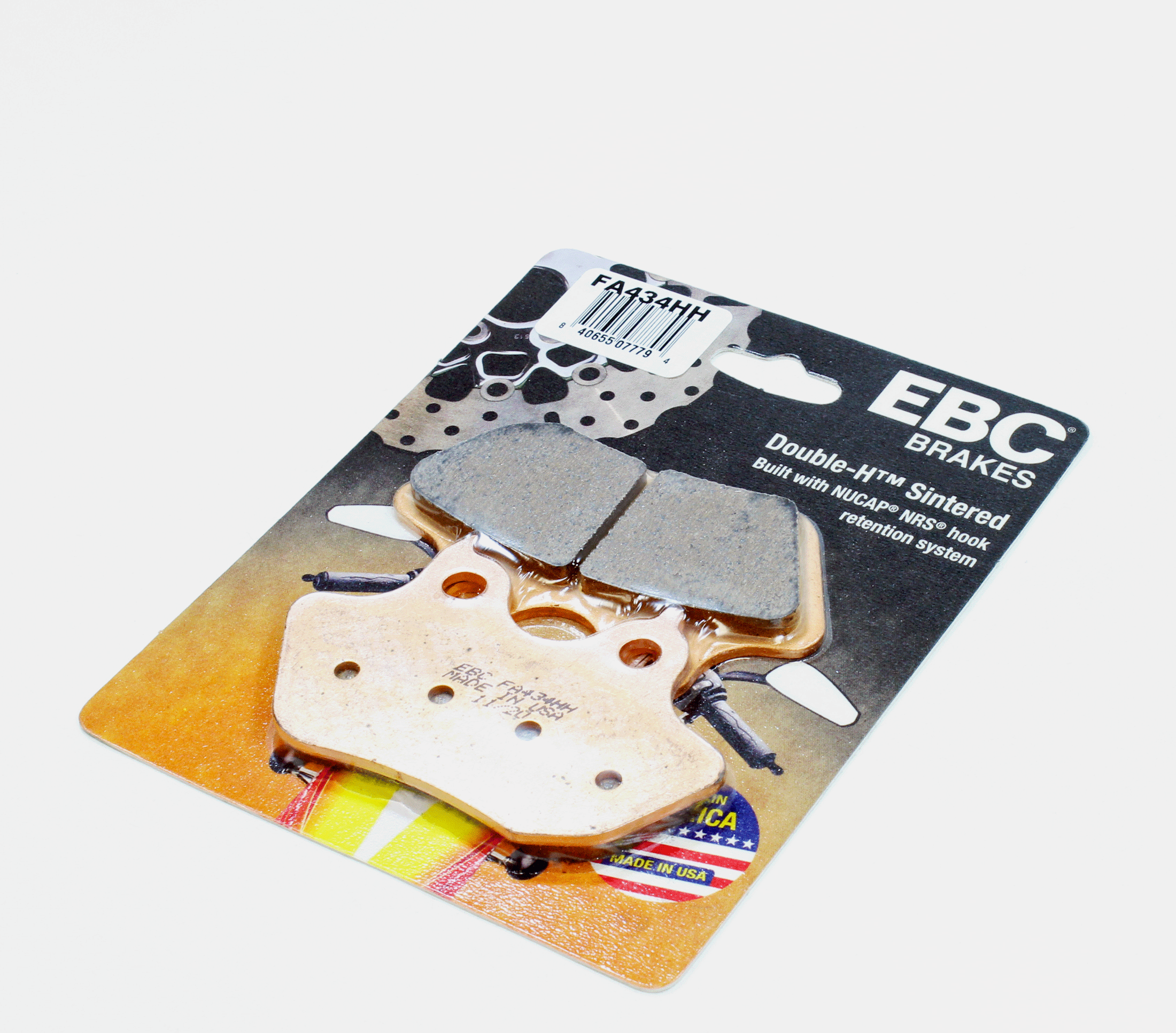 EBC Brake Pads Sintered for 2006-2007 Harley-Davidson Softail: Standard EFI FXSTI-Rear - 0