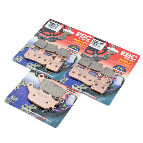 EBC Brake Pad Set Sintered for 2016-2020 Honda CRF1000L:Africa Twin DCT-Front & Rear