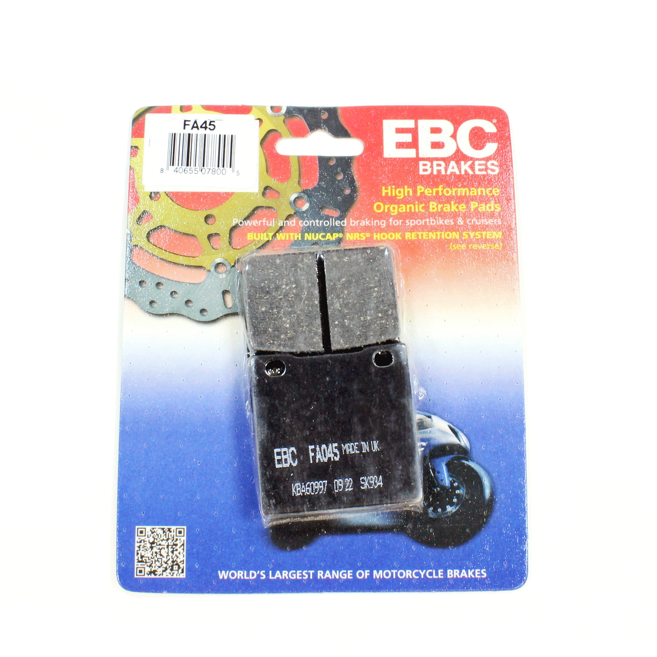 EBC Brake Pads Sintered for 1981 Honda CB750C:Custom-Front