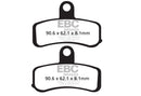 EBC V-Series Brake Pads 2 Pair FA457V for select Harley-Davidson models-4