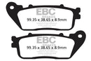 EBC Sintered Brake Pads 2 Pair for Front/Rear Calipers for select Honda models-5