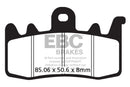 EBC Sintered Brake Pad Set FA379HH 3 Pairs Front/Rear for select BMW R1200/1250-5