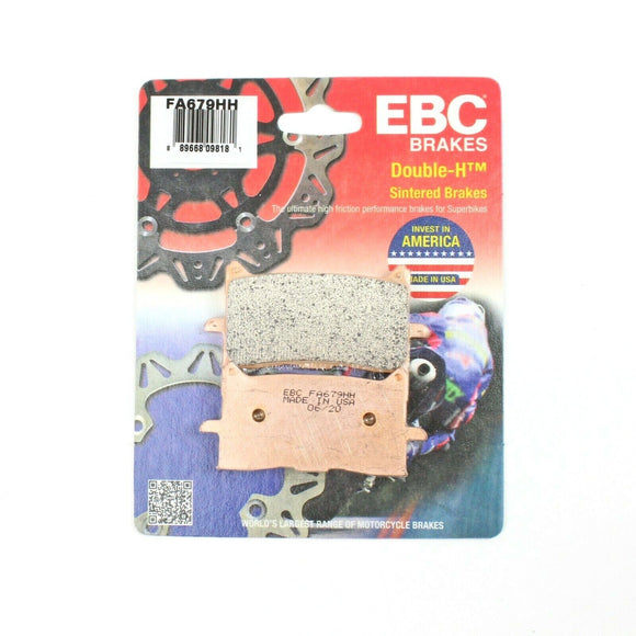 EBC Sintered Brake Pad Set - 2 Pair FA679HH for select Honda models