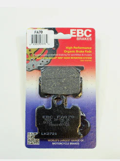 EBC Brake Pads Organic  for 1981-1983 Yamaha Seca 550:XJ550R-Front