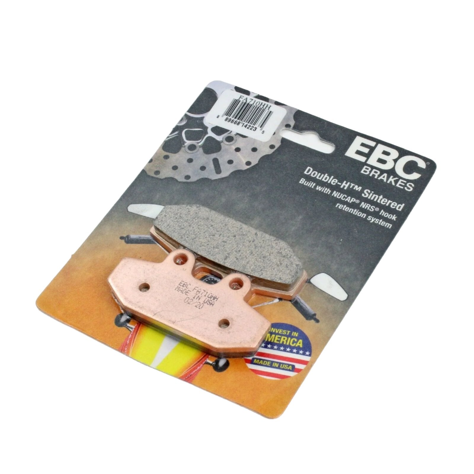 EBC Brake Pads Sintered for 2018-2022 Harley-Davidson Fat Boy:FLFBS 114- Rear