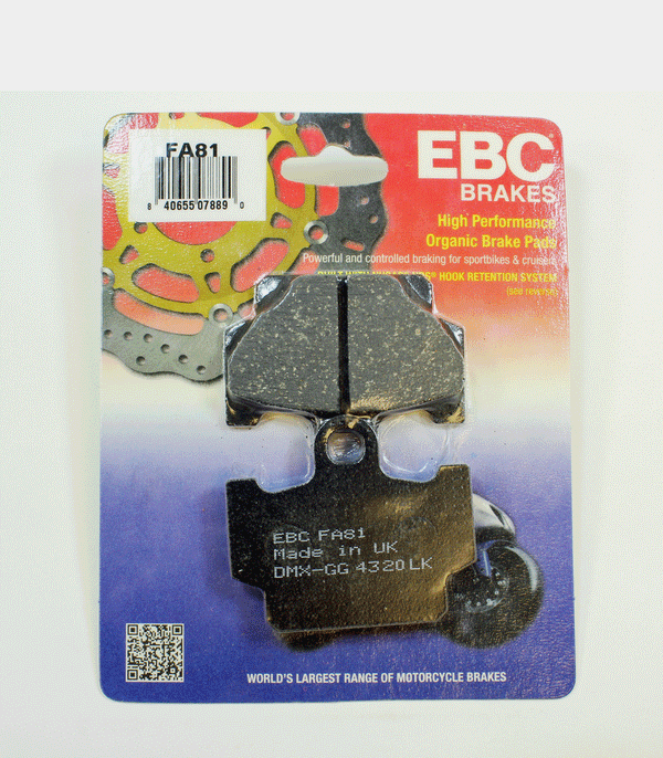 EBC Brake Pads Sintered for 1984-1985 Yamaha RZ350-Front | Brakecrafters