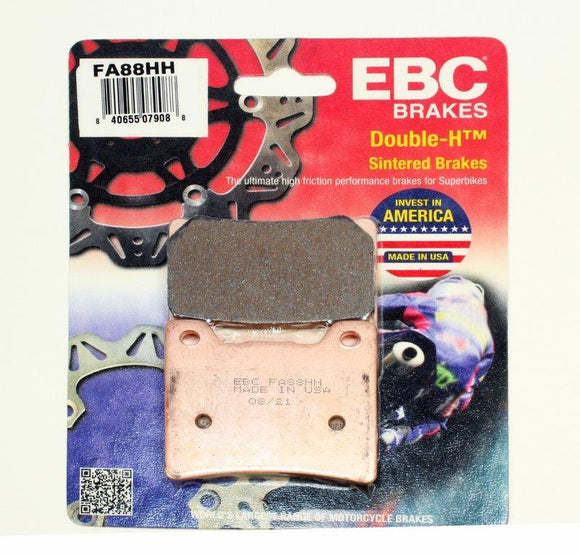 EBC Organic Brake Pad Set - 2 Pair FA88 for select Yamaha models
