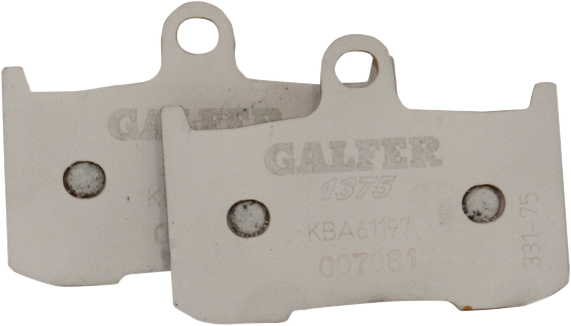 Galfer HH Sintered Ceramic Front Brake Pads for 2014 Victory Cross Roads:8 Ball-Front