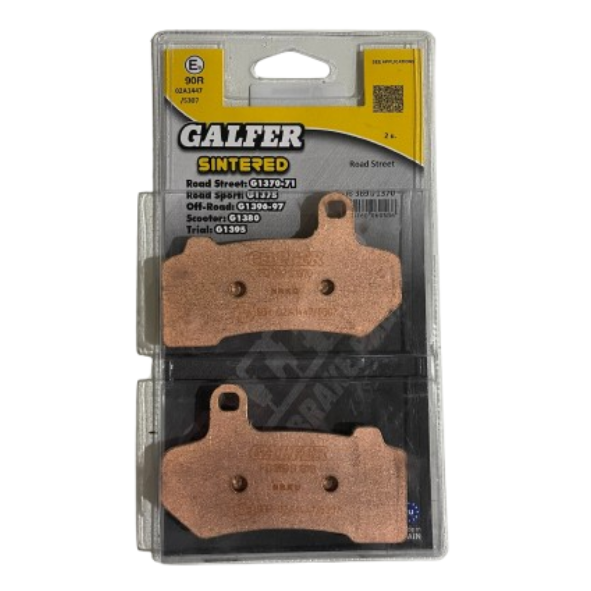 Galfer HH Sintered Ceramic Brake Pads for 2008 Harley-Davidson Road King:Classic Anniversary FLHRC-Front Rear