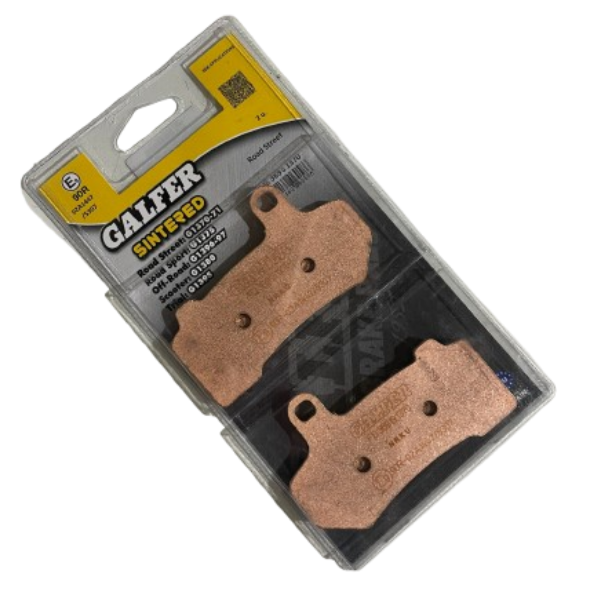 Galfer HH Sintered Ceramic Brake Pads for 2007 Harley-Davidson V-Rod:VRSCX-Front Rear - 0