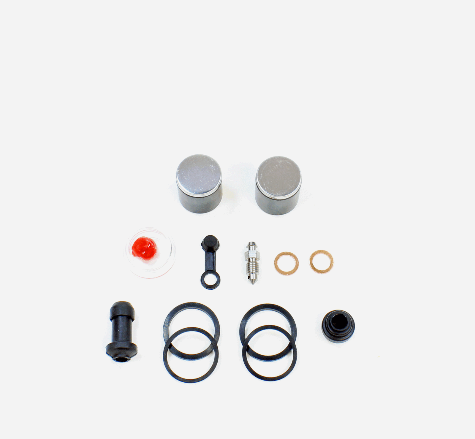 Brake Caliper Seal+OEM Piston Kit for 1991-2000 Honda XR600R - Front