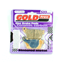 Brake Pad Set Racing Pads GoldFren 3 Pair F/R S33-258x2 S33-242 EBC FA447HH / FA436-3