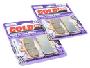 GoldFren Brake Pad Set S33 Ceramic Carbon for 2014-2017 Indian Chief:Vintage-Front-2