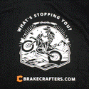 Brakecrafters "What's Stopping You?" Tee Shirt