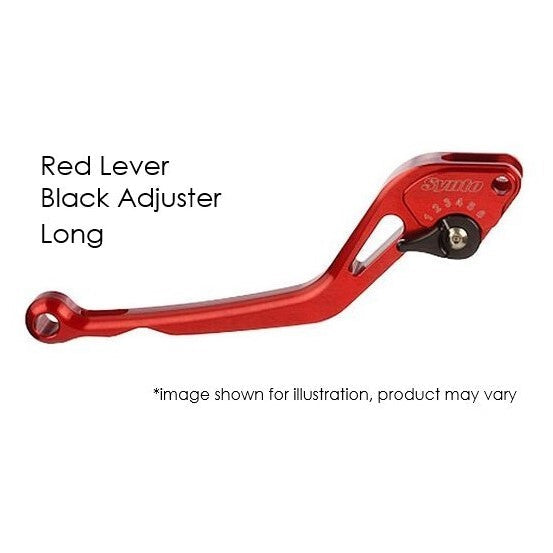 Motorcycle Brake Lever Synto Red Black