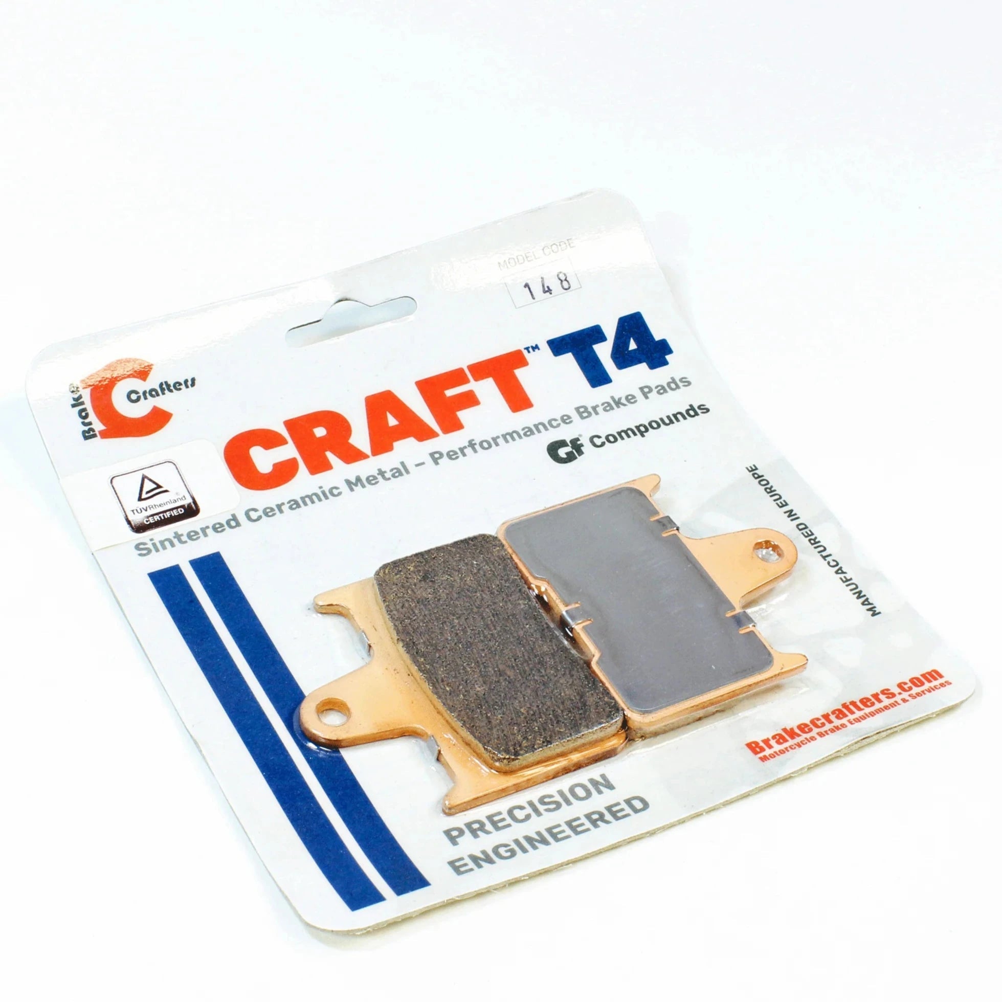 T4-148 Brake Pads by Craft T4 - 1 Pair