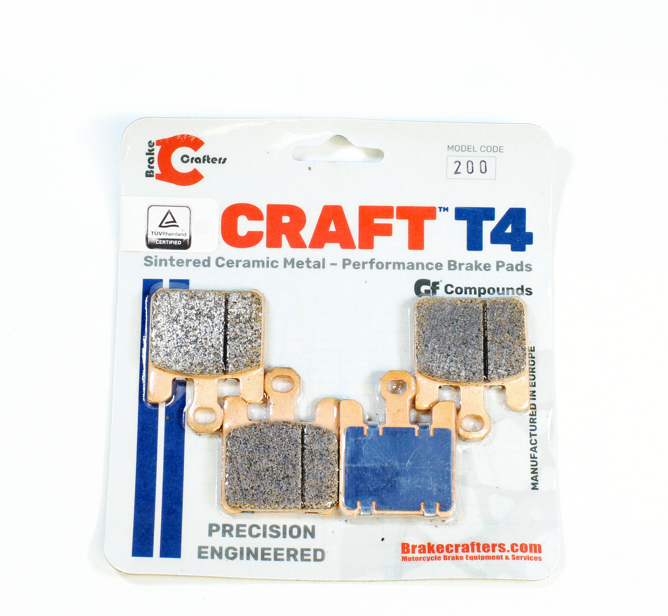 Brake Pads by Craft T4 for 2003 Suzuki GSXR1000-Front