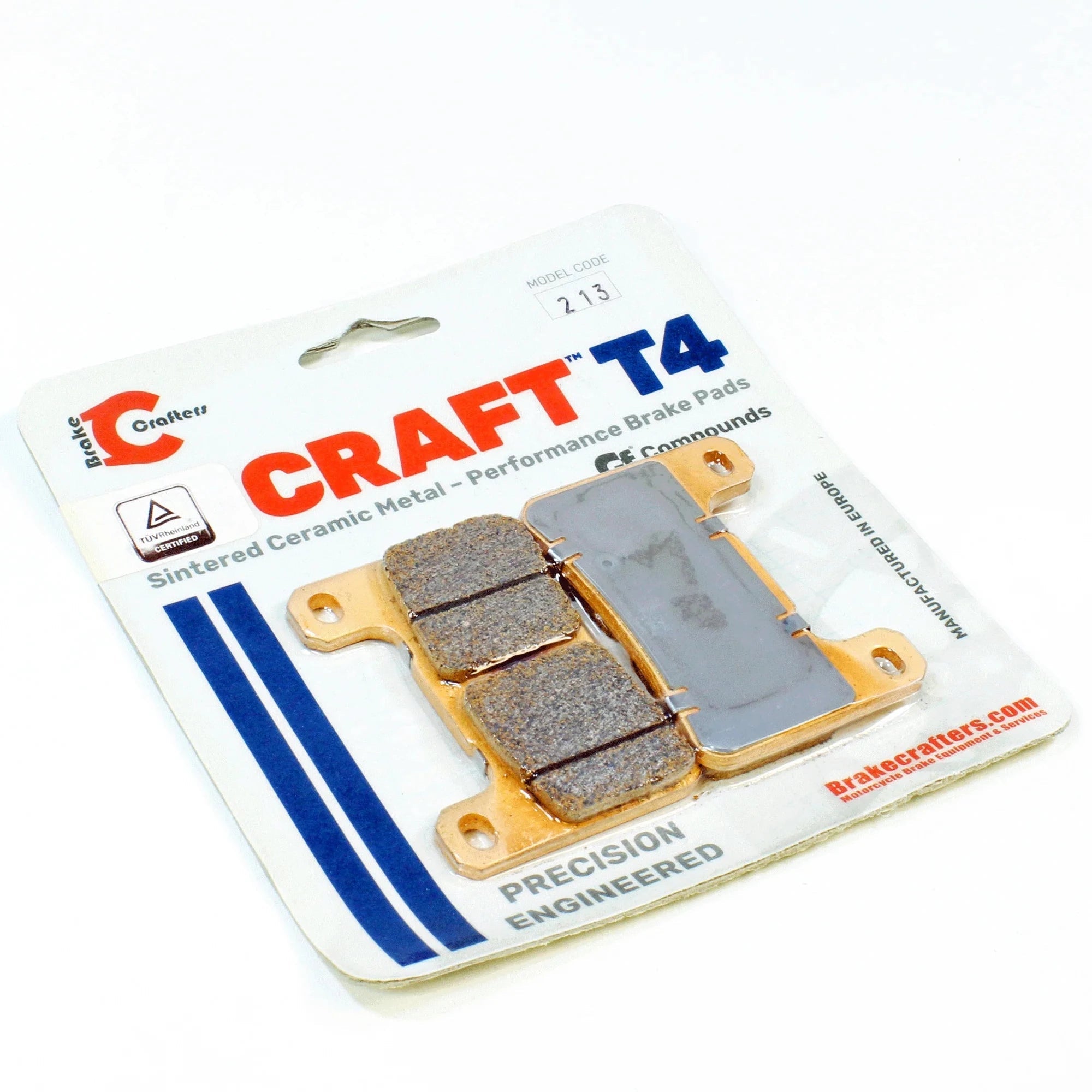 T4-213 Brake Pads by Craft T4 for Select Kawasaki & Suzuki Models - 0