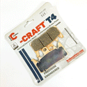 Brake Pads by Craft T4 for 2014 Aprilia Caponord 1200:Travel Pack-Front