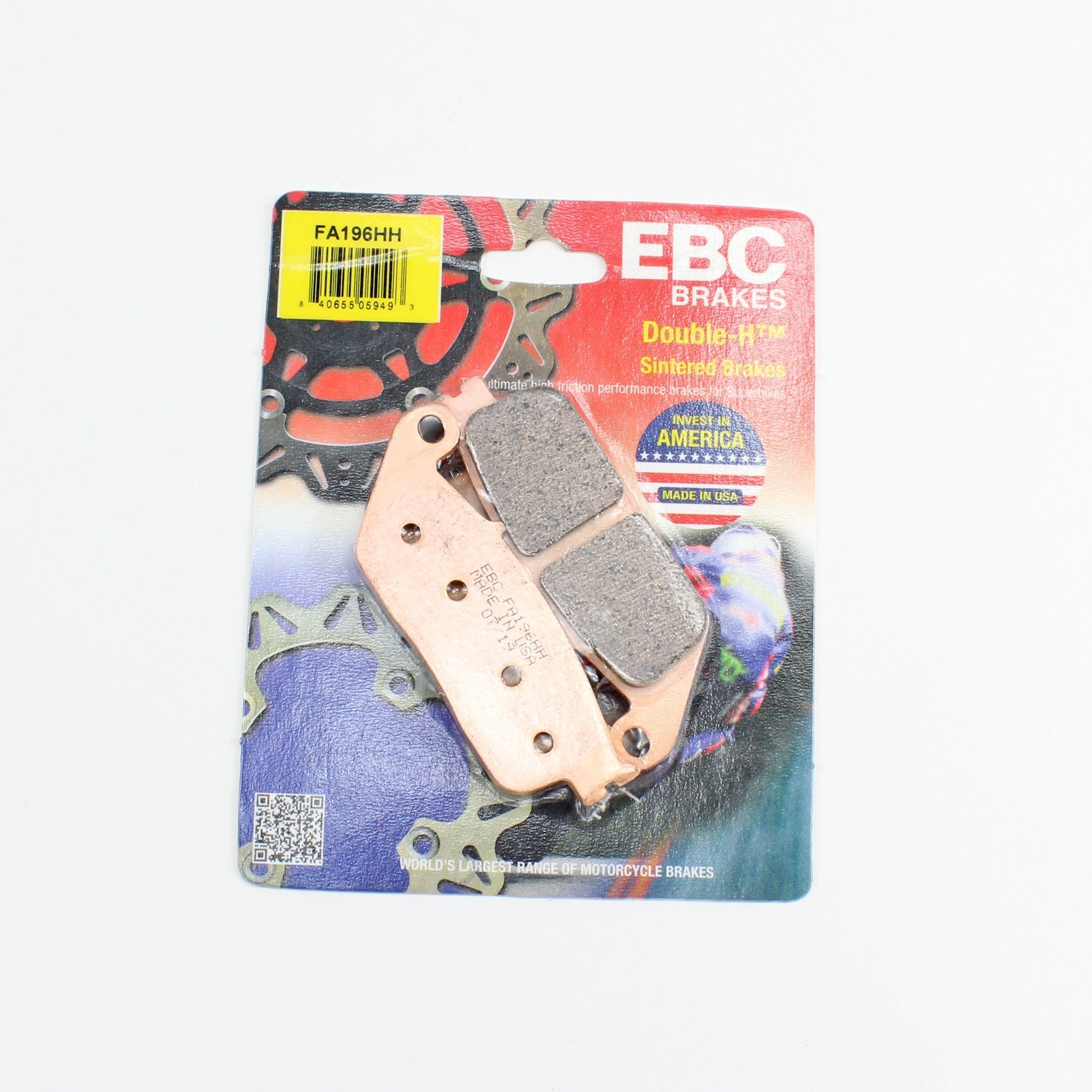 EBC Brake Pads Sintered for 2010-2013 Honda Shadow RS 750:VT750RS-Front