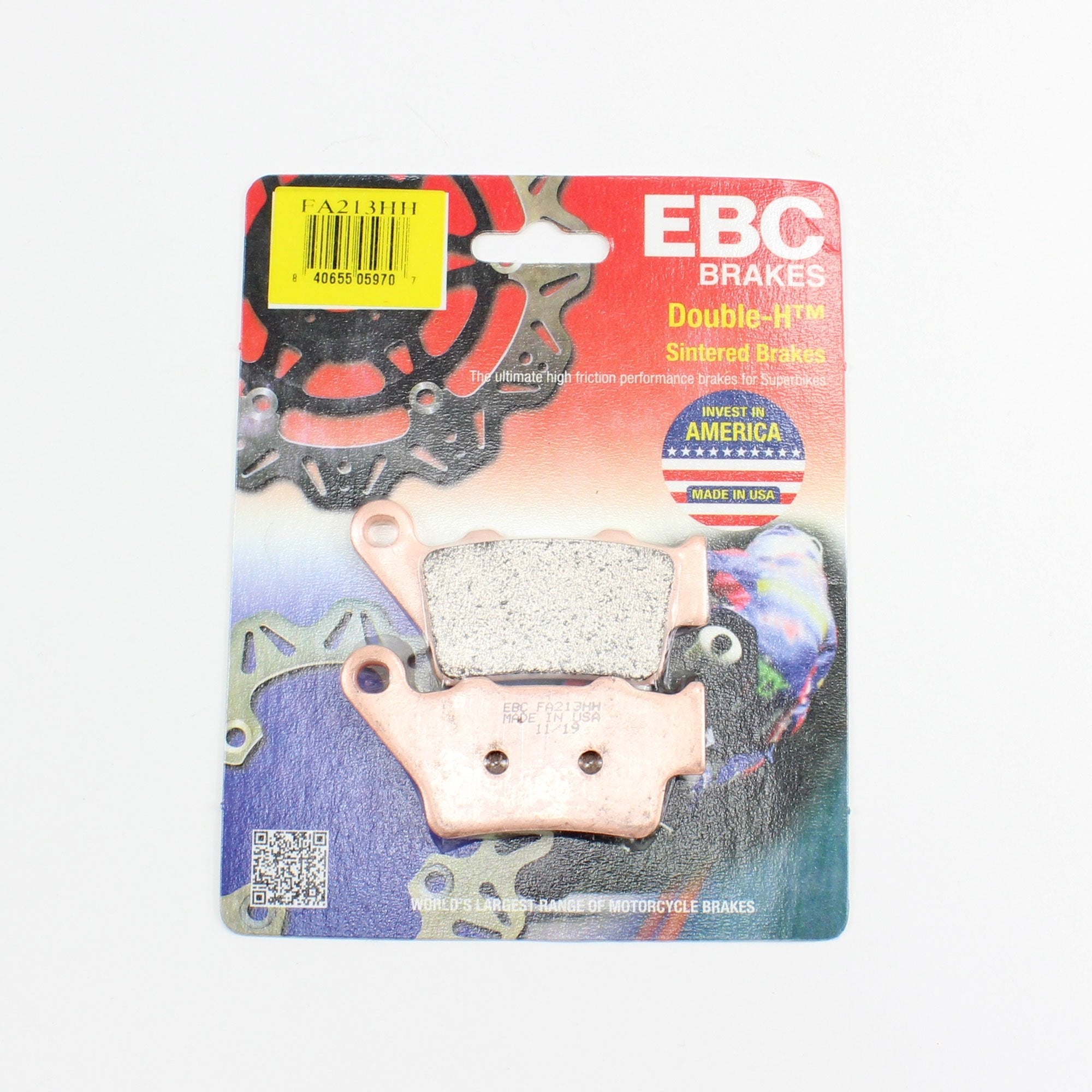 EBC Brake Pads Sintered for 2020-2021 Indian Scout:Bobber Twenty-Rear