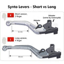 Synto Brake+Clutch Lever for Suzuki TL1000R 1998-2002 various colors-2