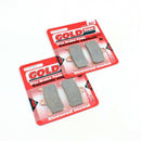 Brake Pad Set Ceramic Goldfren AD-070 for both Front calipers 2 Pair EBC FA69/2-1