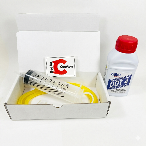 Brakecrafters Reverse Bleeding Kit with MOTUL RBF 600 Racing Brake Fluid DOT 4 - 500 ml