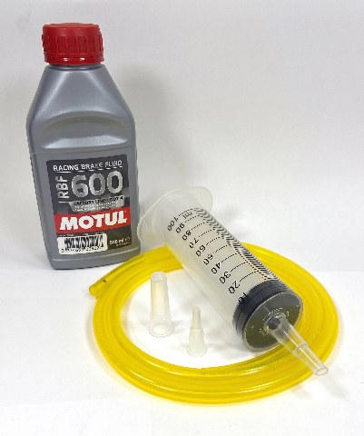 Brakecrafters Reverse Bleeding Kit with MOTUL RBF 600 Racing Brake Fluid DOT 4 - 500 ml